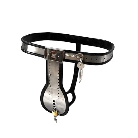 FeiGu Edelstahl Männliche Keuschheitsgürtel Unterwäsche Gürtel 4