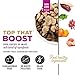 I and love and you Wet Dog Food Toppers - Top That Variety Pack - Chicken, Beef, Duck, Prebiotics, Filler Free, Meal Enhancer Topper, 3oz 6pk