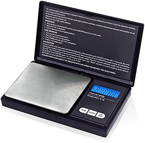 PROINTxp Digital Pocket Scale Elite Series 7 Global Units in 1 (600 by 0.1 G, Black)