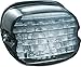 Kuryakyn 5438 Low Profile LED Taillight with Smoke Lens and License Plate Light
