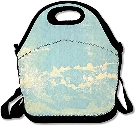 MAGGIE SALAS Abstract Background Nice Lunch Bag Travelling Picnic Storage Bags Backpack Handbag