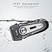Geemo Electric Shaver Razor Men's Foil Shaver Rechargeable Waterproof Beard Trimmer, Silver