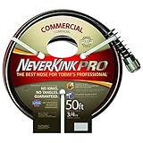 Teknor Apex Neverkink, 9844-50  PRO Water Hose, 3/4-in x 50 feet. , black - 1094724