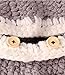 Be Nice Winter Kids Warm Knitted Hat Scarf Earflap Hood Hat Scarves Skull Caps with Ears (Gray) by Be-Nice