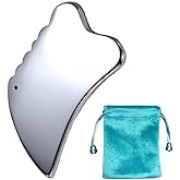 SAEEYCUE Terahertz Stone Gua Sha Scraping Tools Lymphatic Drainage Massager (b)