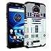 Moto Z PLAY Case, Moto Z PLAY Droid Case, DURARMOR [Drop Protection] Hybrid ShockProof Slim Fit Armor Case Cover for Motorola Moto Z PLAY Droid - Star Wars R2D2 Astromech Droid Robot