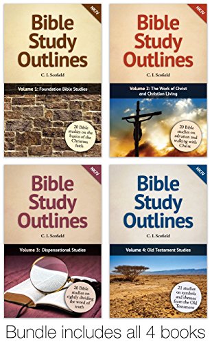 Bible Study Outline Bundle (Volumes 1-4) NKJV