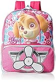 Paw Patrol Girls' Skye Pink 12 Inch Backpack with Rotating Propeller, Multi, One Size