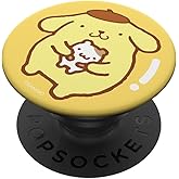 Pompompurin Hugs PopSockets Stand for Smartphones and Tablets PopSockets Adhesive PopGrip