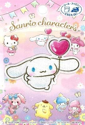 Amazon キャラクター 刺しゅう ワッペン サンリオ キャラクターズ シナモロール キャラクターワッペン アップリケ アイロン 刺繍 かわいい おしゃれ マーク キッズ 子供 こども 男の子 女の子 入園 入学 ピロル ワッペン アップリケ 通販