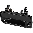 Auto Dynasty Factory Style Front Exterior Car Door Handle with Key Hole Compatible with Honda Civic 1988-1991, Driver Left Side, Smooth Black