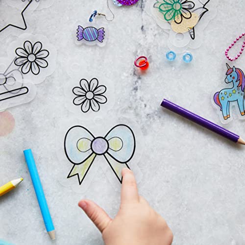 Kid Made Modern Jewelry Making Kit Shrink Art Charms 180 Piece