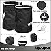 upAgear 4 in 1 Rock Climbing or Bouldering Chalk Bag set | ANTI LEAK design with LARGE POCKET | Includes FREE Chalk Ball