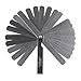 Podoy 25025 26 Blades Master Feeler Gauge of Stainless Steel Universal SAE and Metric for Measuring Gap Width Thickness(Pack of 2)