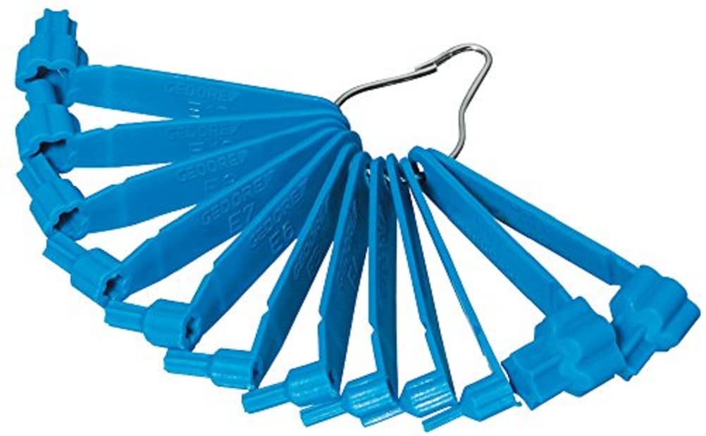 Gedore 708 TX screw gauge E4-E16/T10-T60