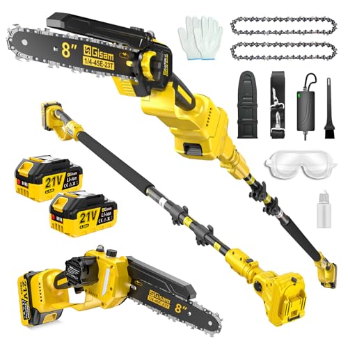 2-in-1 Electric Pole Saws for Tree Trimming,8