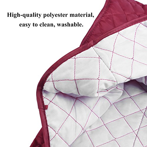 Stand Mixer Cover Dust-proof with Organizer Bag for Kitchen Mixer (Red) - Thumbnail 4