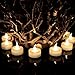 Youngerbaby 12pcs Warm White Flameless Led Tealights Candle with Remote Control Realistic Flicker Battery Operated Tea Light Candles for Wedding Party Christmas Garden Night Lights Table Centerpiece