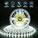Nexlux White LED Lights, 16.4ft led light strip 12V Flexible daylight white 300 Units SMD 5630 LED, 6000K,Non-waterproof 12V LED lights for Home/Kitchen/Bar, UL approved Power Adapter included