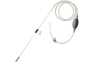 AREPK 10 Gallon Fish Tank cleaner and Aquarium Water Changer Siphon with a Thinner Water Tubing. Perfect for Cleaning Small Fish Tanks, Gravel Vacuum for Aquarium Kit