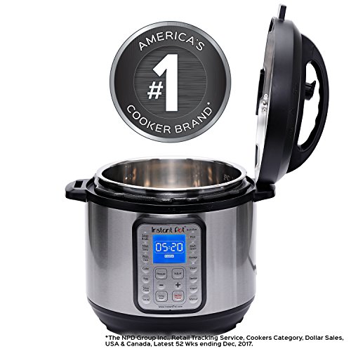 Instant Pot DUO Plus 60, 6 Qt 9-in-1 Multi- Use Programmable Pressure Cooker, Slow Cooker, Rice Cooker, Yogurt Maker, Egg Cooker, Sauté, Steamer, Warmer, and Sterilizer Home & Kitchen, Kitchen & Dining, Small Appliances, Electric Pressure Cookers
