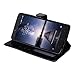 ZTE ZMAX Pro Case, ZTE Carry Z981 Case, FirstCover Wallet Folio PU Leather Flip Case Cover with Card Holder for ZTE ZMAX Pro/Carry Z981 [Free Screen Protector]
