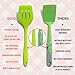 Silicone Cooking Utensils | 15pc | MOST RELIABLE Cooking Utensils For You | Includes Veggie Peeler, Lemon Squeezer & FREE Rice Paddle | Non-Stick Utensils | Heat Resistant & Dishwasher Safe