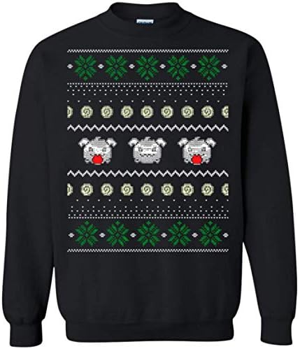 Poro Ugly Christmas Sweater League of Legends Inspired Sweatshirt - Christmas Gamer Jumper - League Ugly Sweater