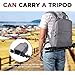 CADeN Camera Backpack Bag for DSLR/SLR Waterproof w/14 Laptop Compartment, Tripod Holder, Rain Cover, Compatible for Sony Canon Nikon Mirrorless Cameras and Accessories