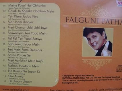 Falguni Pathak Karaoke Sing Along Falguni Pathak Hindi English Lyrics Booklet Inside Amazon Com Music falguni pathak karaoke sing along