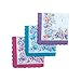 WINDLY Women’s Embroidered Floral Cotton Handkerchiefs for Party, Wedding - 12x12 in (10pcs)