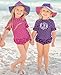 RuffleButts Berry Polka Rash Guard - 18-24m