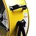 MaxxAir BF24TF2N1YELUPS 24-Inch 2-in-1 High Velocity Air Movement Portable Air Circulator, Yellow
