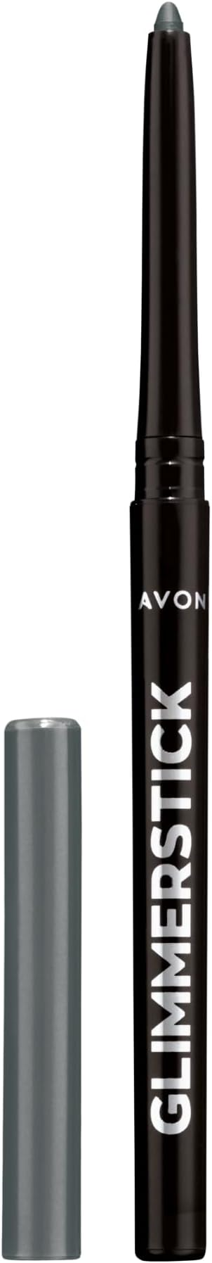 Avon Glimmerstick Eyeliner Saturn Grey - Waterproof, Retractable, 16H