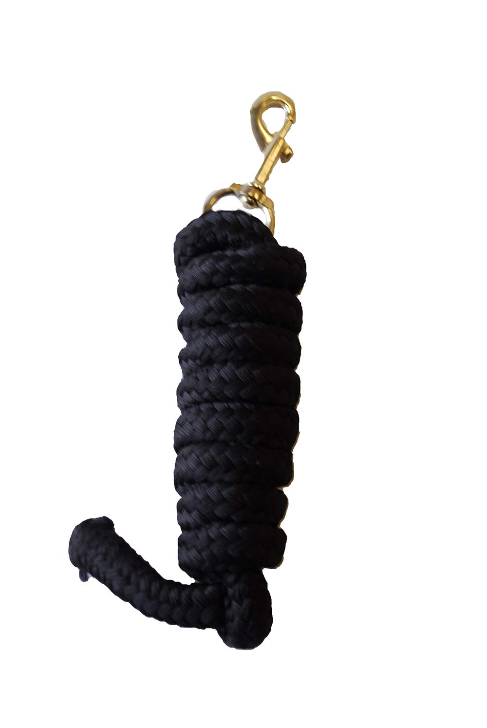 Rhinegold Luxe Lead Rope, Black