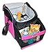 Dr. Driver Travel Car Cooler Bag with Shoulder Strap, Portable Trunk Organizer and Picnic Cooler Combo by (Black and Pink)