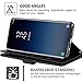 Auker Galaxy S9 Plus Wallet Case for Women/Men, Trifold 9 Card Holder Kickstand Feature Folio Flip Book Leather Zipper Wallet Magnetic Purse Cover with Strap&Money Pocket for Samsung S9 Plus Black