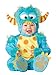 InCharacter Unisex Baby Monster Costume, Blue/Yellow/Orange, Small