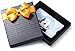 Amazon.com Gift Card in a Black Gift Box (Holiday Globe Card Design)