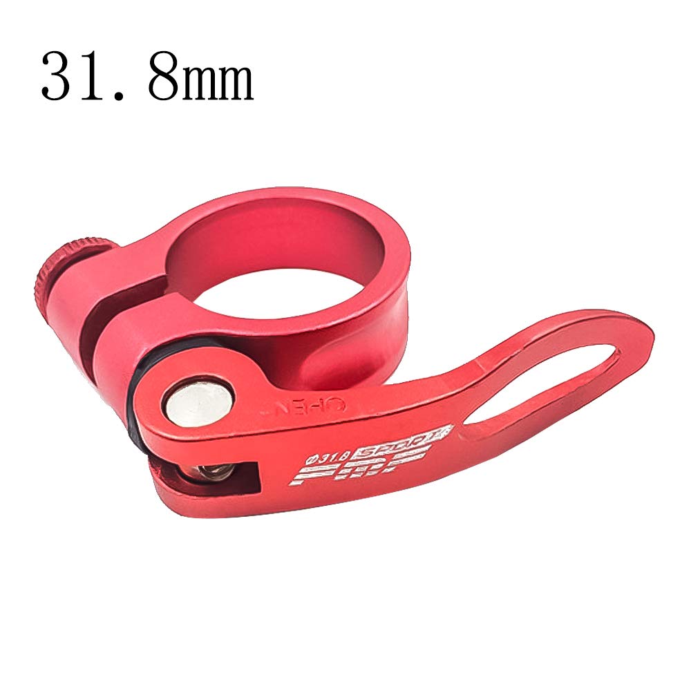 Bicycle Quick Release Seatpost Clamp 31.8mm 34.9mm MTB Road Bike Casual