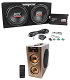 MTX Terminator TNP212D2 1200 Watt 2 Ohm Dual 12