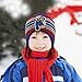 Nintendo Boys Winter Hat And Kids Gloves Set, Super Mario Beanie For Ages 4-7, Blue/Grey