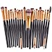 Start 20 pcs Makeup Brush Set tools Make-up Wool Kit