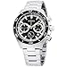 Bulova High Frequency Quartz Chronograph Silver Tone Men's Watch 98B298
