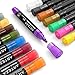 ARTEZA Pastel Liquid Chalk Markers, Set of 16, Tweezers, Labels, Stencils, Erasable, Water Based Pens for Chalkboards, Glass, Windows, and More