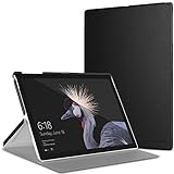 MoKo Microsoft New Surface Pro 2017 Case - Smart Slim Shell Lightweight Stand Cover Case for New Surface Pro 2017 / Surface Pro 4 Tablet, Compatible with Type Cover Keyboard, BLACK