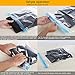 Travel Space Saver Bags Vacuum Travel Storage Bags Reusable Packing Sacks (6 Pack), No Vacuum Pump Needed, Save 80% Luggage Space, Double Zipper, Perfect for Travel/Home Storage