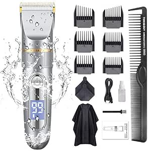 Amazon Com Gooleen Hair Clippers For Men Cordless Hair Clippers
