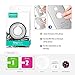 ICHECKEY Mirror Series Multifunctional Cell Phone Ring Stand Holder 360° Rotation Finger Grip Ring Universal Stand for Mobile Phone - Bowknot Silver