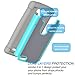 Tekcoo LG G3 Vigor Case, LG G3 Mini Case, (TM) [Tmajor Series] [Turquoise/Grey] Shock Absorbing Hybrid Rubber Plastic Impact Defender Slim Hard Case Cover Shell for LG G3 Vigor,G3 Mini LS885 D725